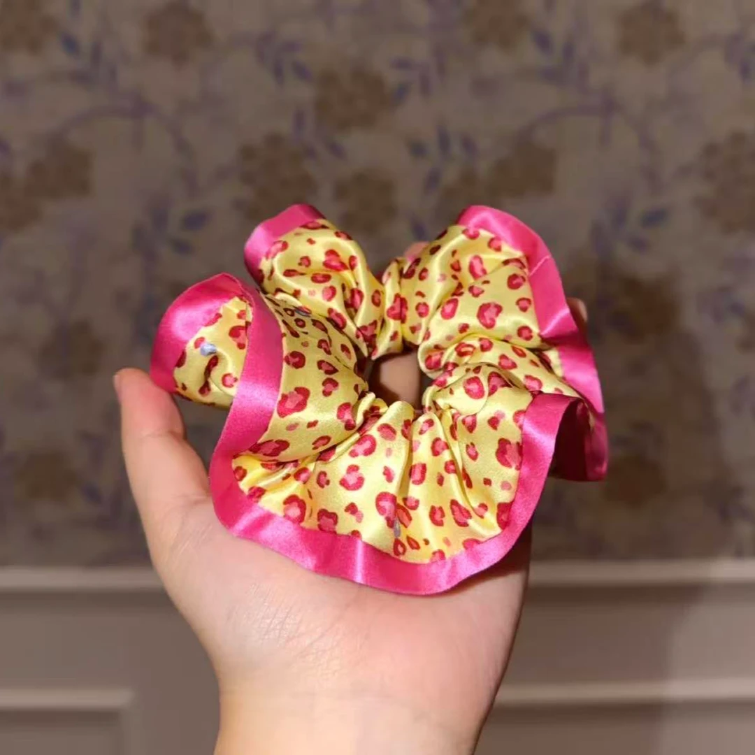 木耳泡泡真丝发圈|100%桑蚕丝|S某P亮|泡泡柔沙支撑