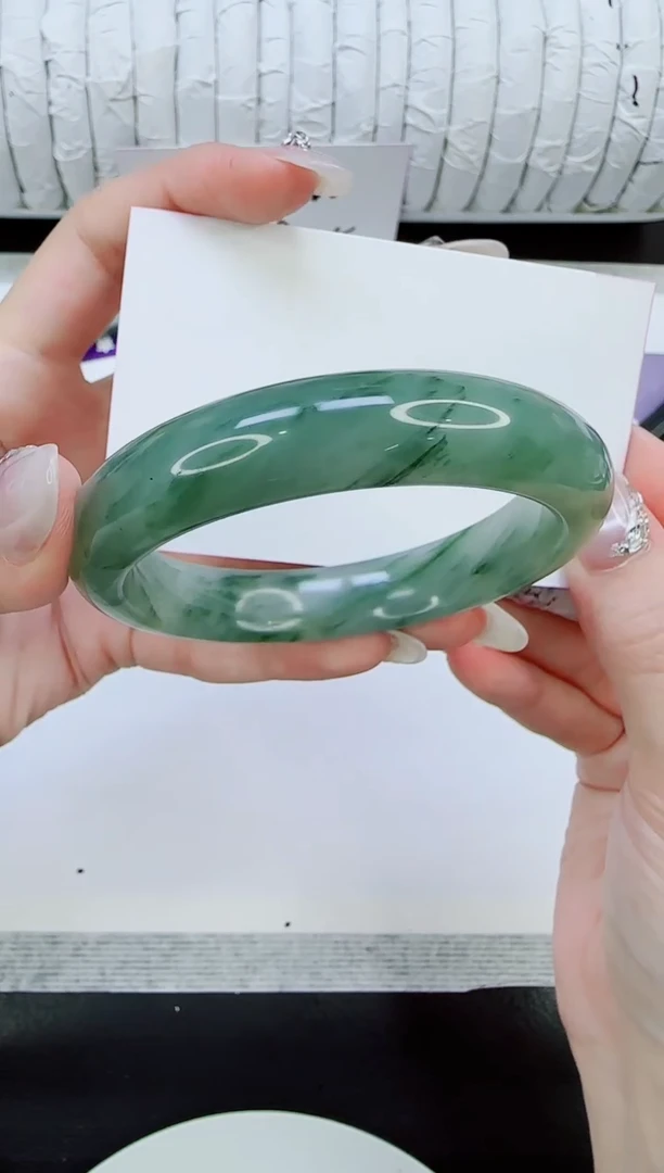 未镶嵌手镯石英质玉157/55