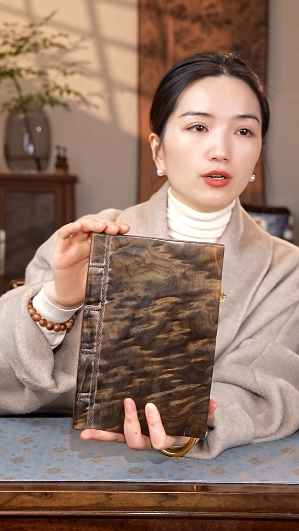 乌木类家具金丝楠阴沉木  满云彩天书