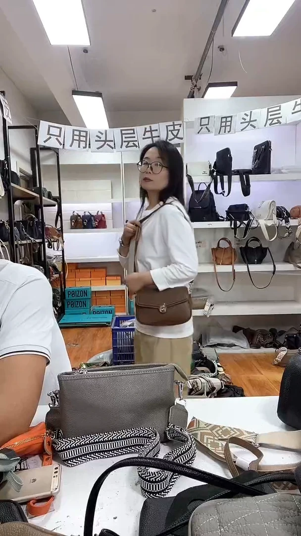 头层牛皮000825深卡其