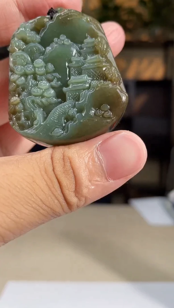 和田玉未镶嵌吊坠(不含链)多样性发货拍一发一