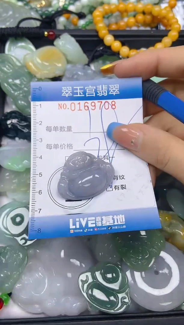 翡翠未镶嵌颈饰闪购0169708