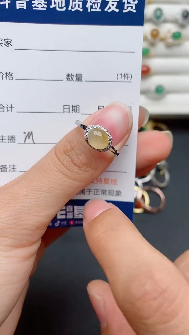 【闪购商品】翡翠戒指银S925镶嵌...........