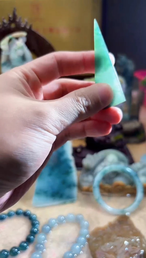 未镶嵌挂件翡翠A货张麦6194