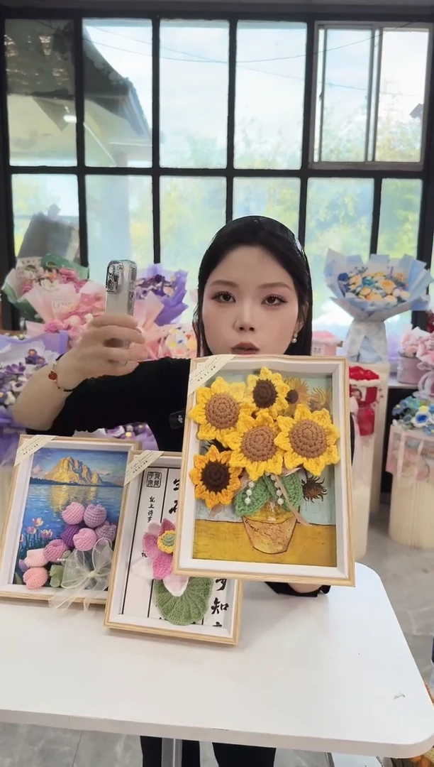 非遗手工定制花束，孤品清仓！！