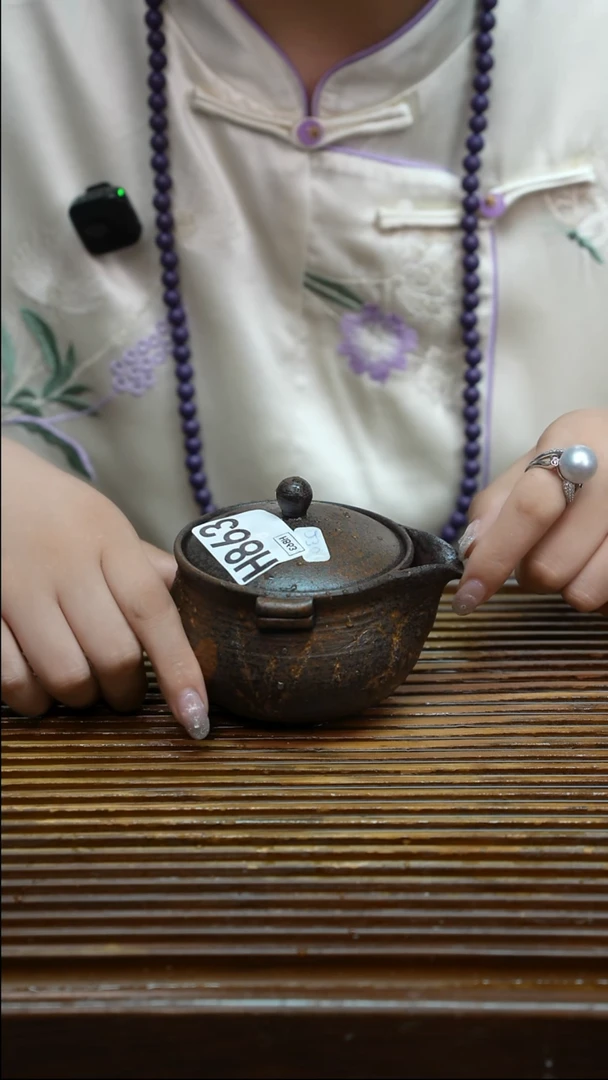 万古烧粗陶手工茶具