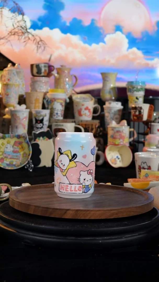 陶瓷便携款手工手绘景德镇陶瓷
