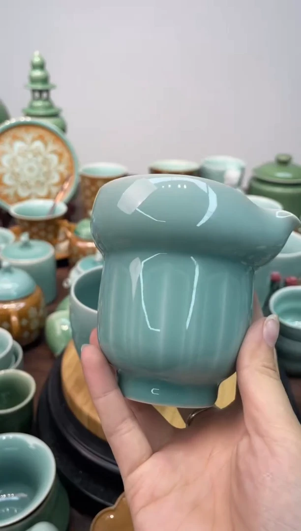 纯手工  慧仙青瓷 龙泉青瓷大促