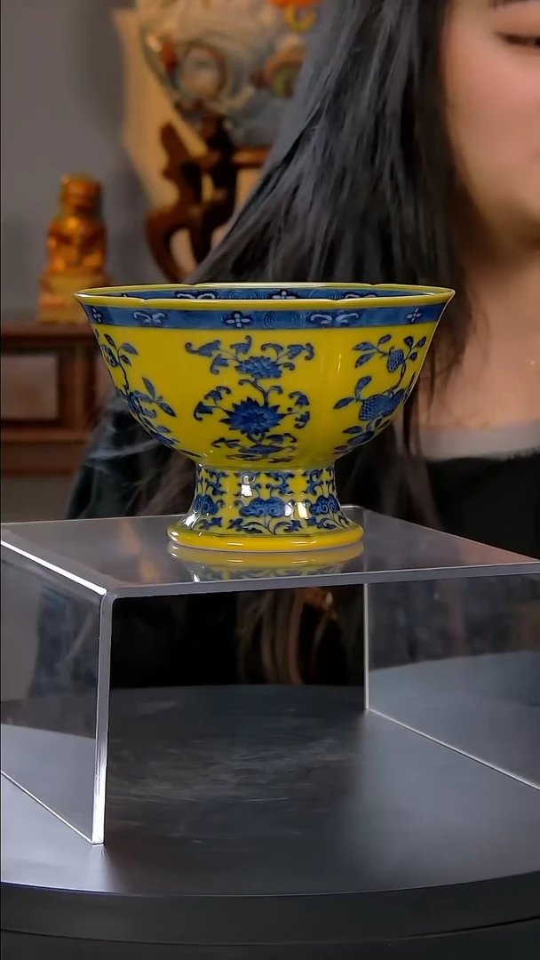 【闪购商品】帝王黄釉大碗精品陶瓷