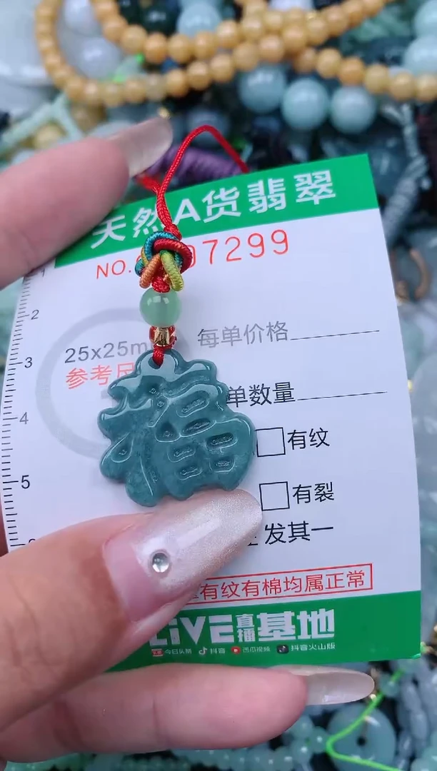 翡翠未镶嵌颈饰.0007299