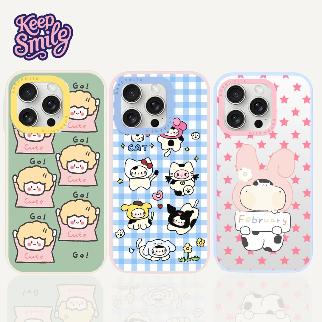 壳乐keep smile夏天超薄亚克力苹果防摔裸感手感壳（三色可选）