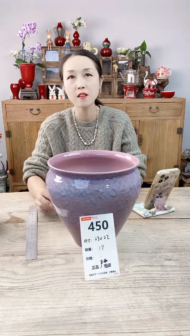 小玩子花盆直播编号450
