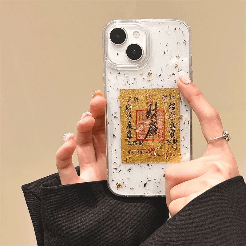 【正品高品质】上乘蛇年手机贴装饰财库卡家具创意饰品尺寸50*63mm