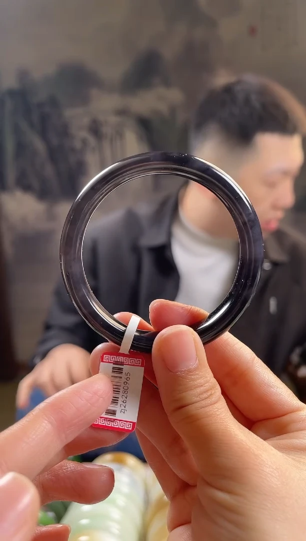 未镶嵌手镯和田玉54+圈口0965