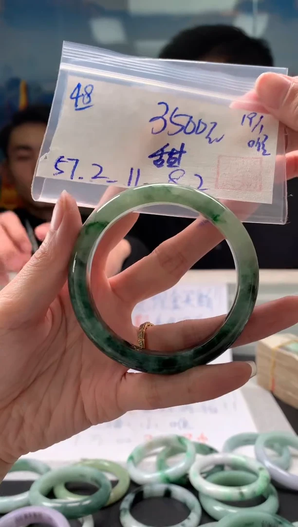 【闪购商品】翡翠手镯未镶嵌翡翠手镯 下单联系小耳机#48