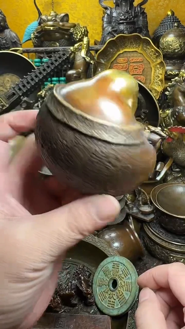 铜器摆件收收藏藏