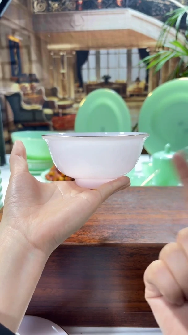 【闪购商品】... 4.5英寸玉瓷碗6个口径11.5厘米