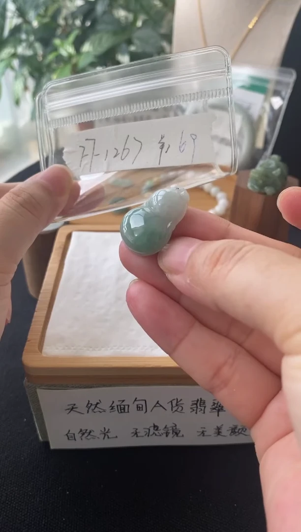 翡翠未镶嵌吊坠(不含链)FF1267