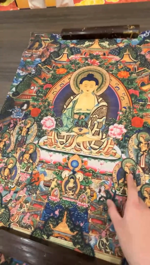 卷轴画唐卡16049