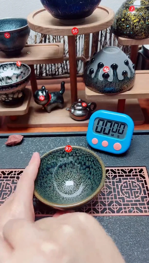 茶盏X****e97号建盏工匠茶器