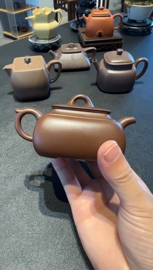 茶壶紫砂E****兮长四方紫砂壶