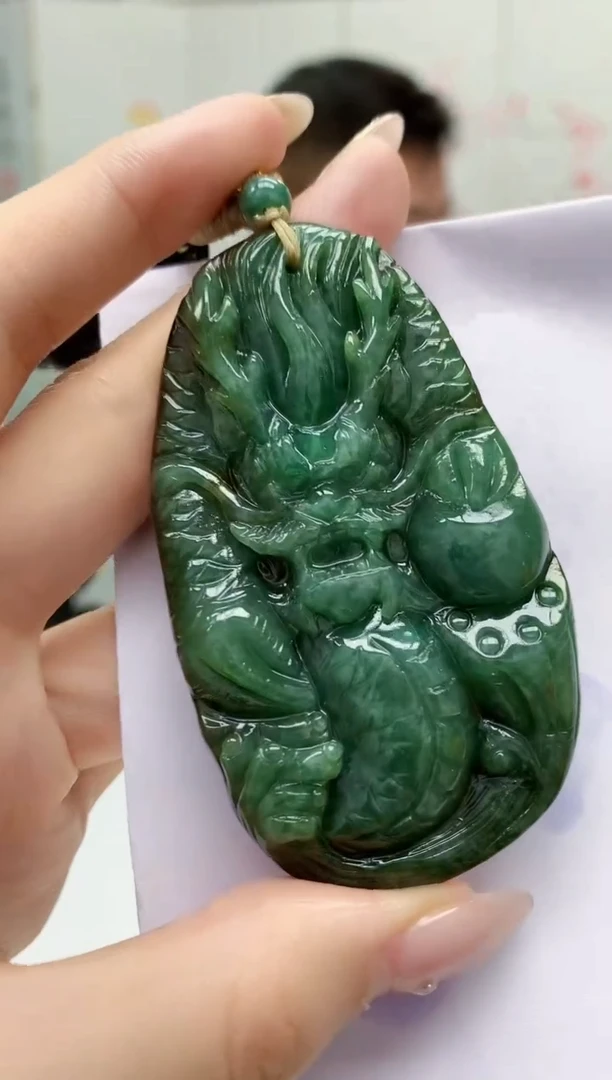 【闪购商品】定制翡翠未镶嵌5152jw-毛货挂件21