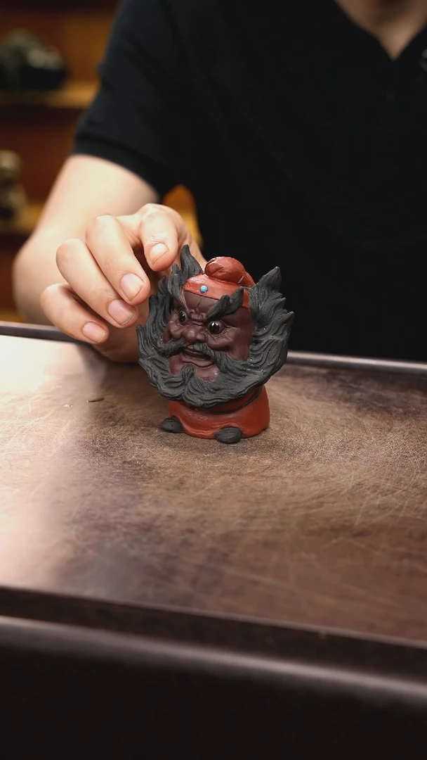 紫砂茶宠紫砂钟馗