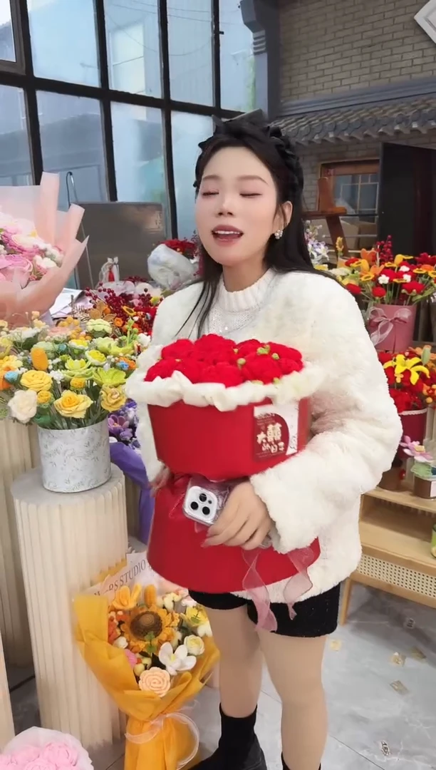 1非遗手工定制花束，孤品清仓！！