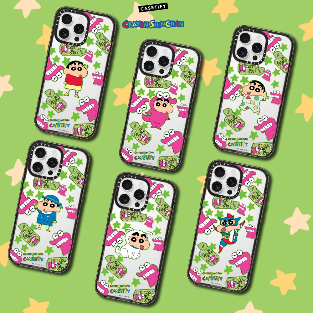 CASETiFY蜡笔小新可定制名字手机壳适用iPhone16/15/14/13/ProMax