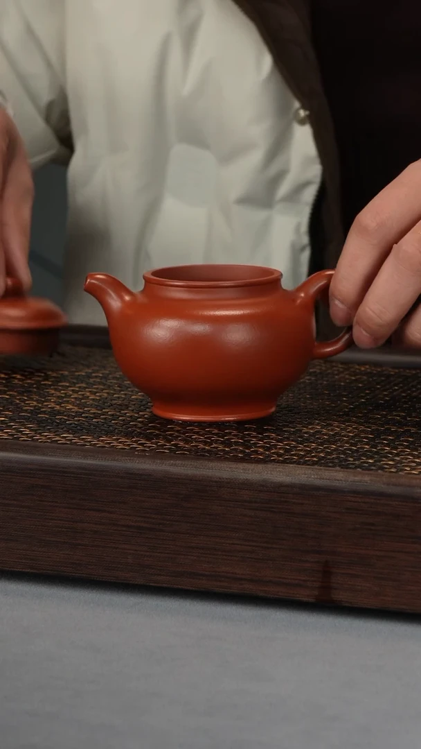 【闪购商品】紫砂掇只 朱泥（512号）