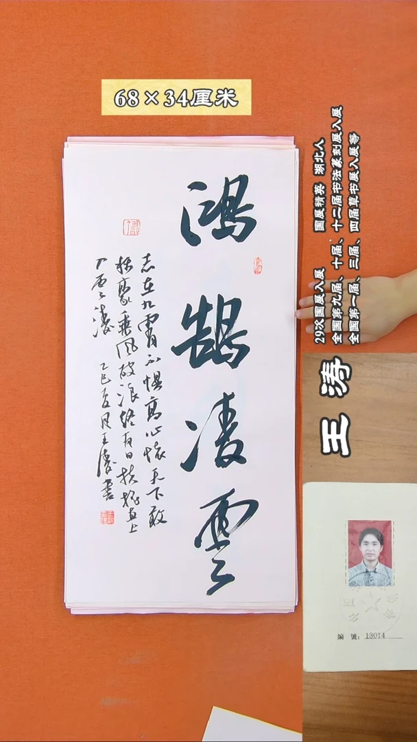 书法68D王涛书法作品