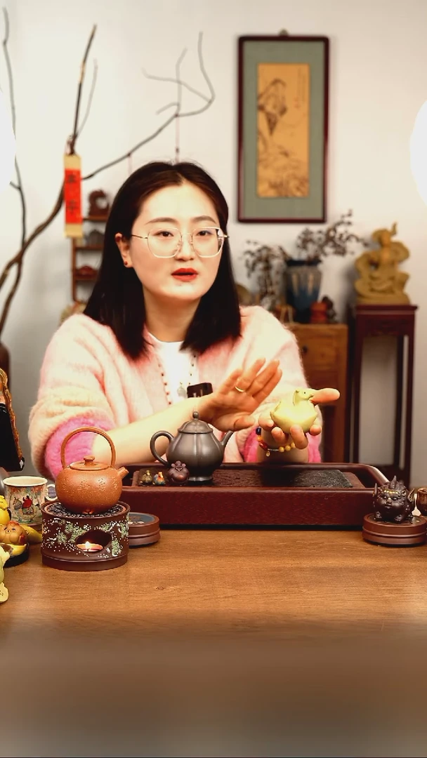 茶壶紫砂唐马  茶宠