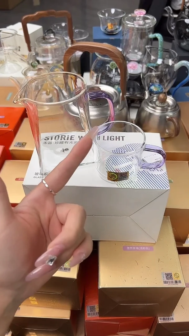 @@禾器晶彩瀚然浅紫色+逸杯浅紫色1只