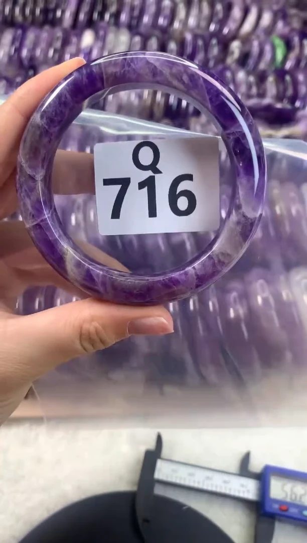 【闪购商品】水晶水晶手镯Q未镶嵌716-56