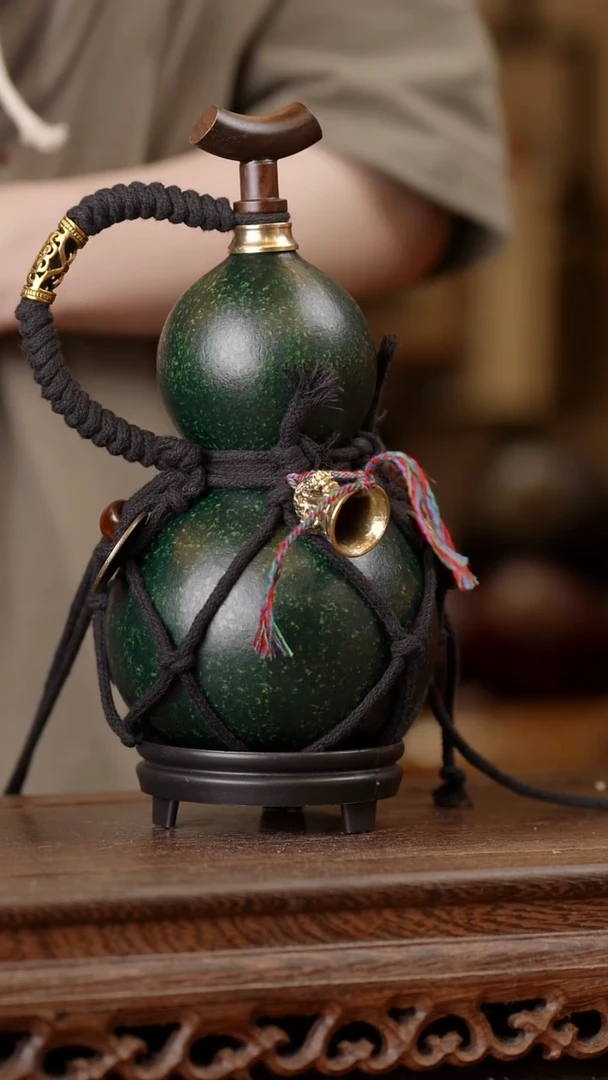 177号精品天然大漆酒葫芦一物一拍~