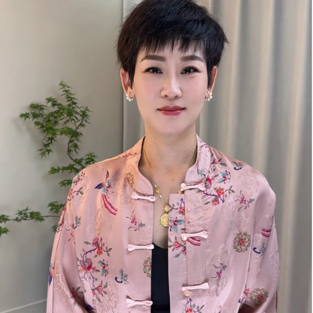 【粉黛】新中式夏款香云纱复古时尚百搭中国风外套香天丝上衣夏季