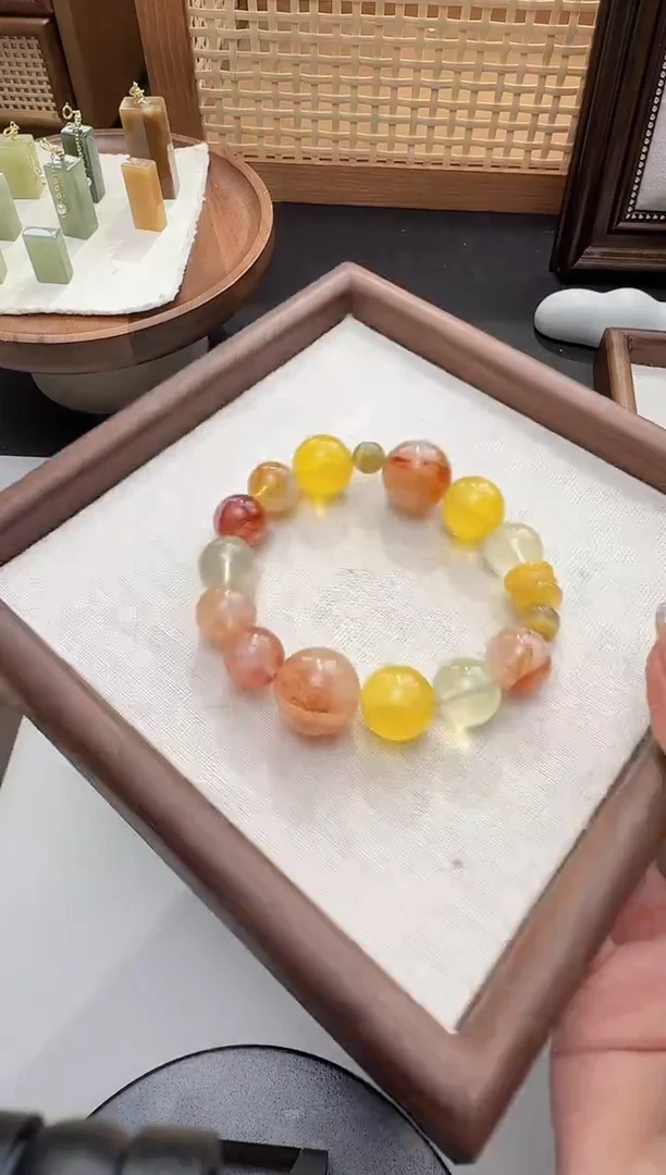 未镶嵌手串水晶S107