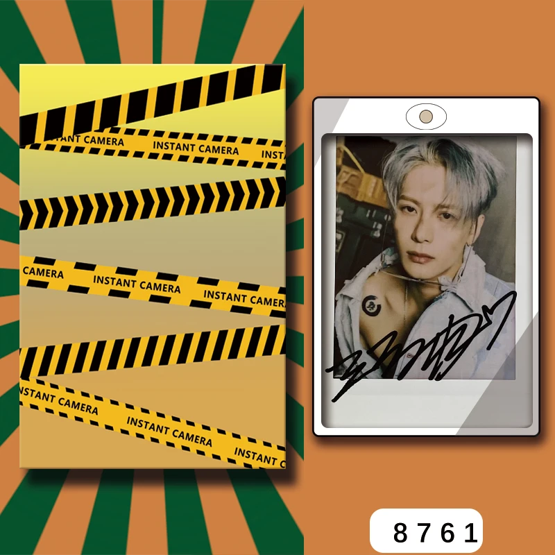 D8761【王嘉尔】 正品拍立得照片 白边