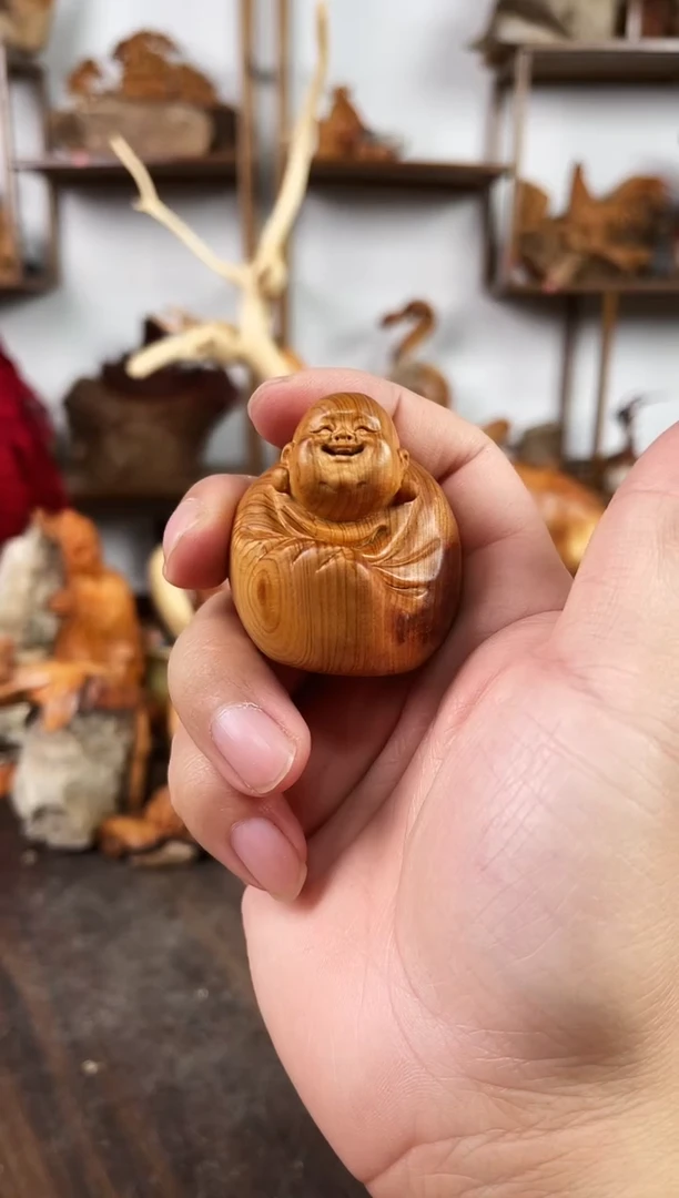 【闪购商品】柏木（崖柏）木雕1