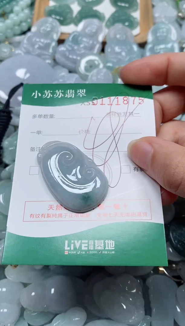 【闪购商品】翡翠颈饰未镶嵌闪购商品0111875