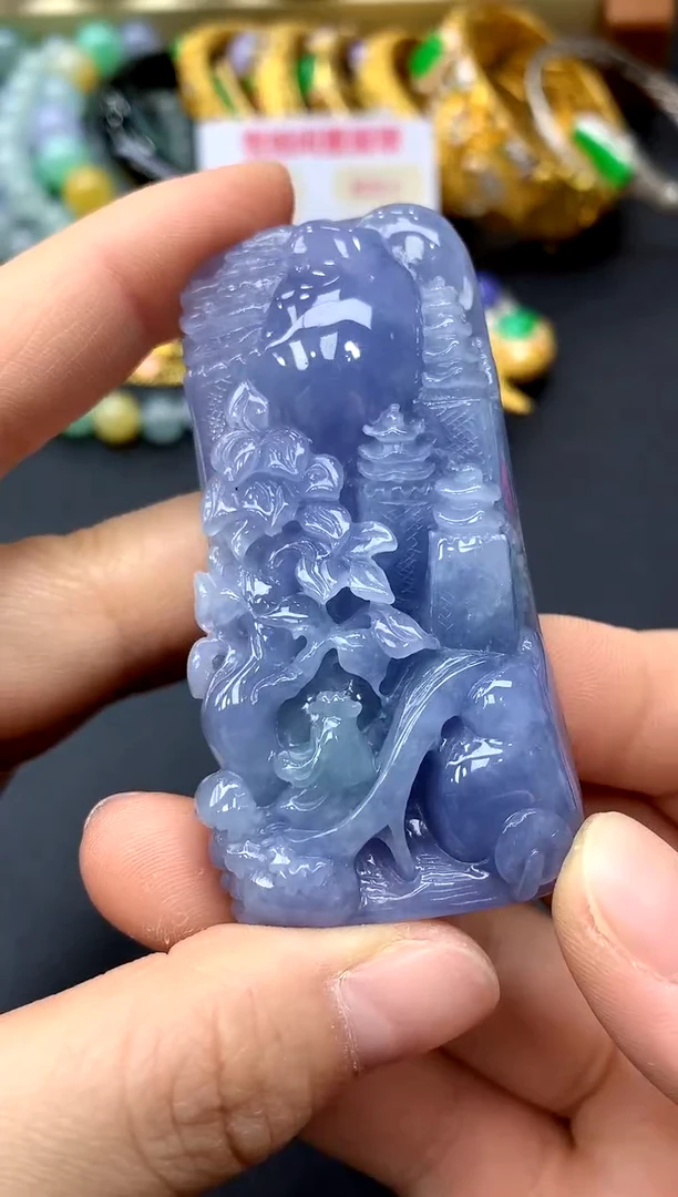 颈饰未镶嵌翡翠209-中国好珍宝