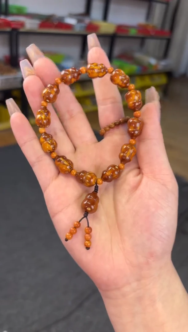 【闪购商品】菩提根/象牙果吊坠 11mm紫金鼠葫芦手持