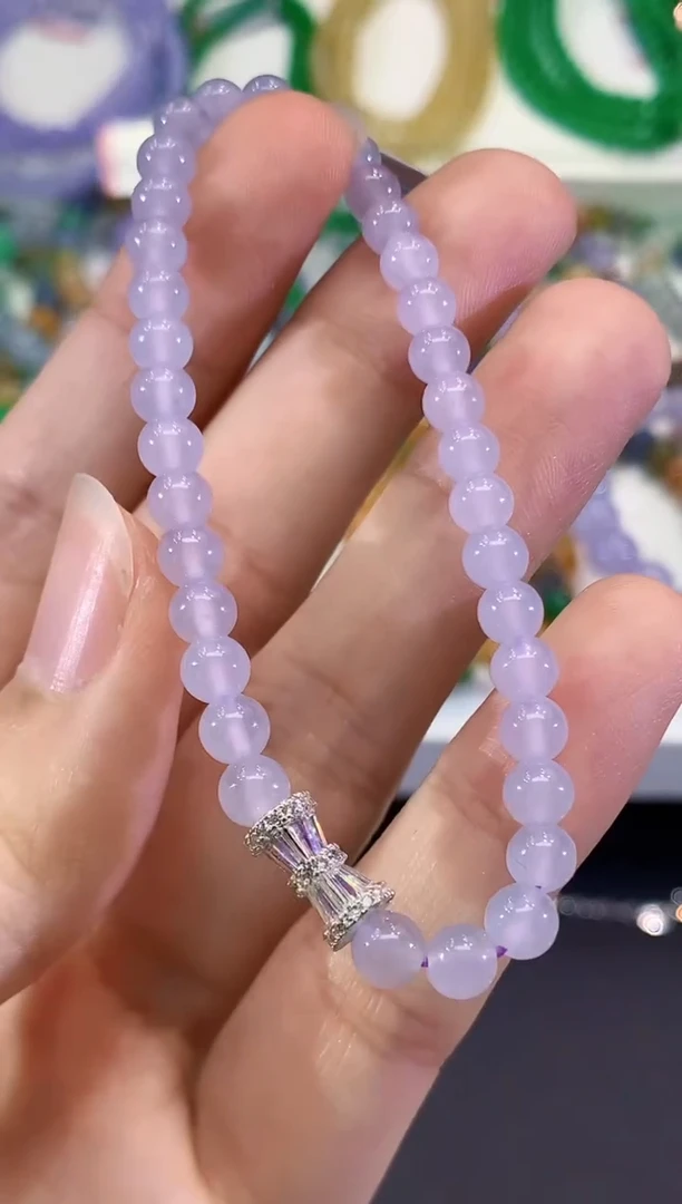 未镶嵌手串翡翠C30 是