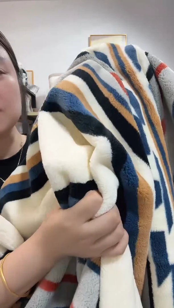 醋酯纤维120*170灰色条纹