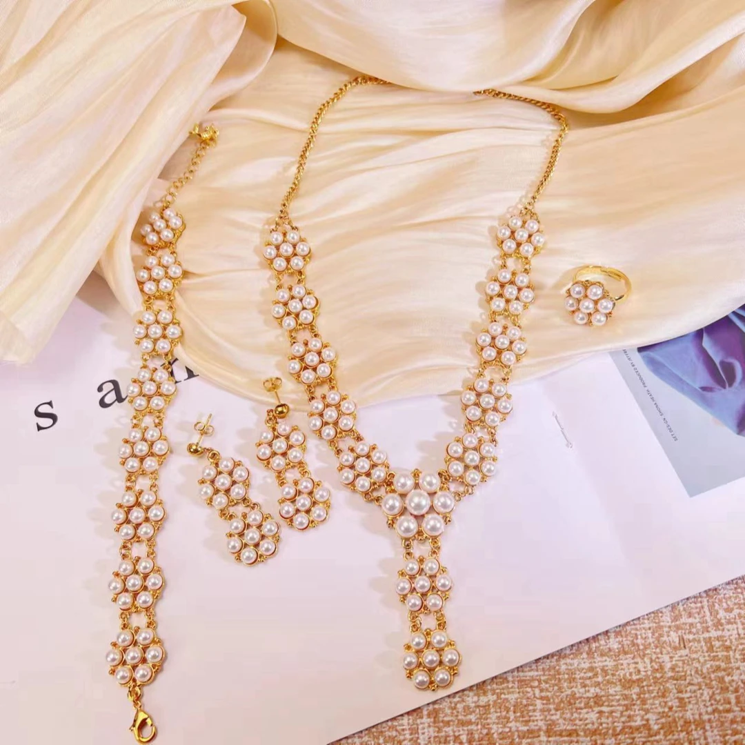 钛钢项链 诗美恋手工气质轻奢时尚百搭复古欧美金色