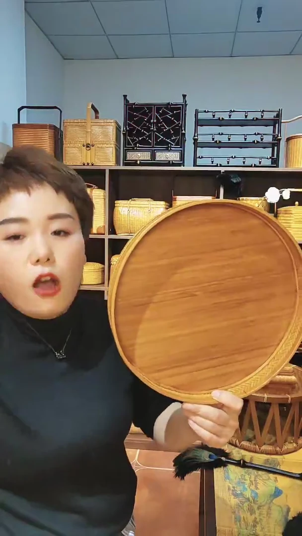 静语新品茶盘直径30