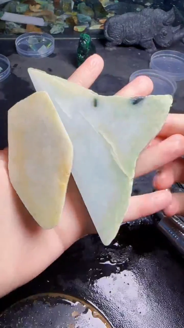 未镶嵌挂件翡翠天然翡翠021