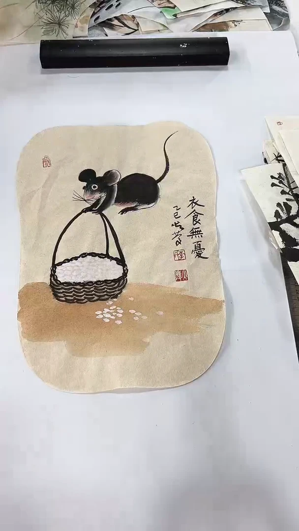 国画直播福利/国画/花鸟