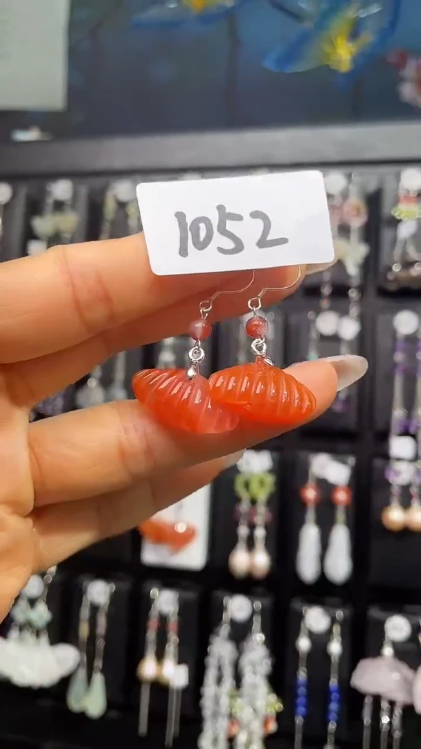 银S925镶嵌耳饰紫晶喜欢拍微瑕