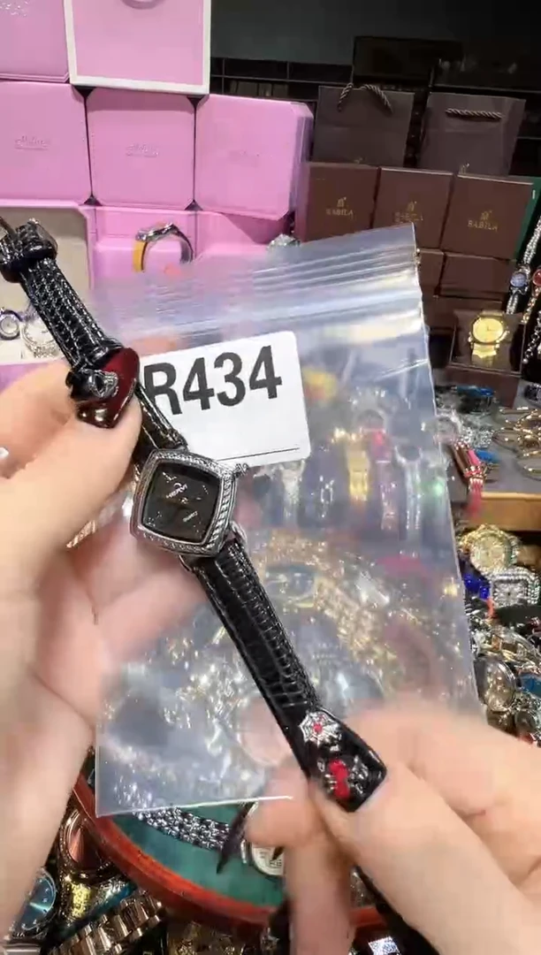 石英机芯不锈钢不锈钢直播定闪专用